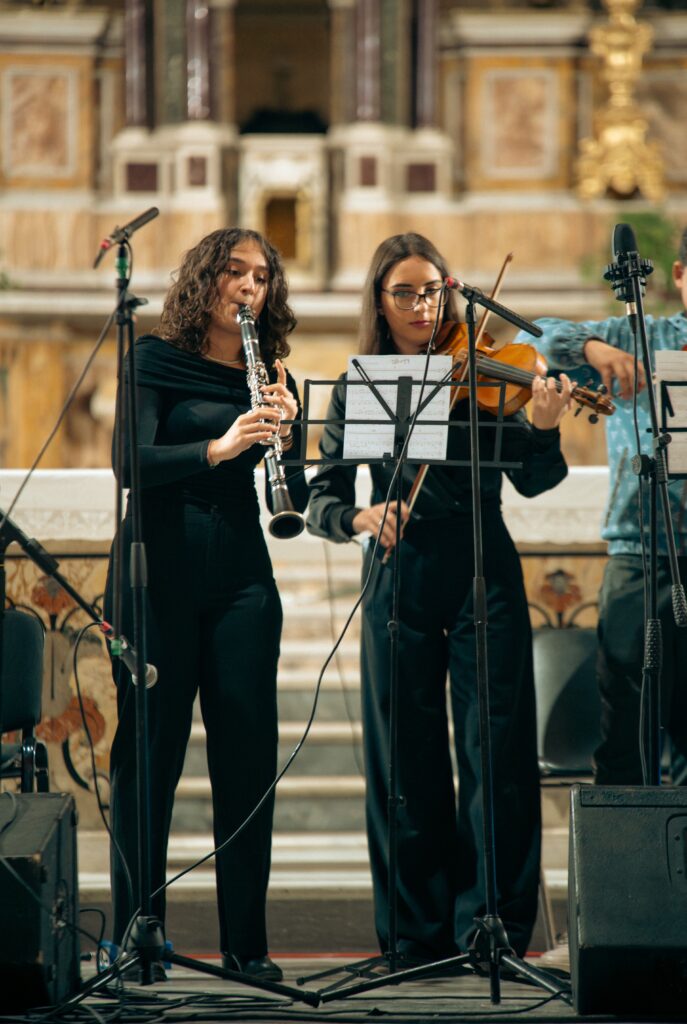 Il concerto dei 4Talents con i tutor del Conservatorio